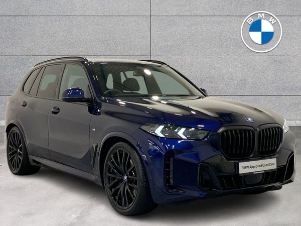 BMW X5 SUV, Petrol Plug-in Hybrid, 2025, Blue