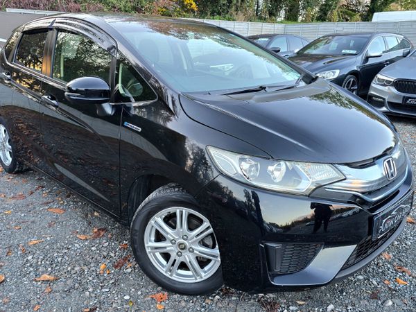 Honda Fit Hatchback, Petrol Hybrid, 2015, Black