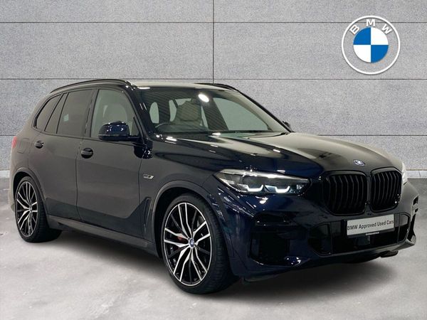BMW X5 SUV, Petrol Plug-in Hybrid, 2022, Black