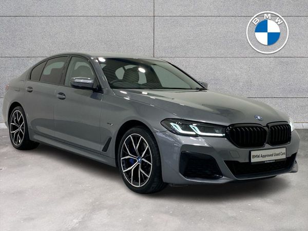 BMW 5-Series Saloon, Petrol Plug-in Hybrid, 2023, Grey