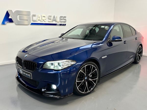 BMW 5-Series Saloon, Diesel, 2016, Blue