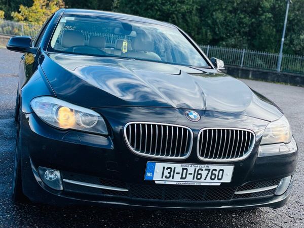 BMW 5-Series Saloon, Diesel, 2013, Black