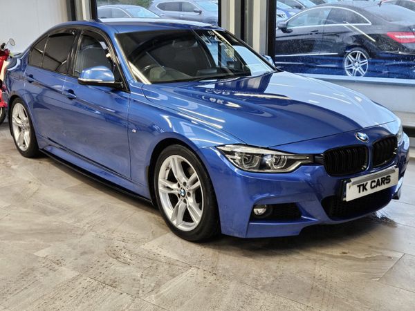 BMW 3-Series Saloon, Diesel, 2018, Blue