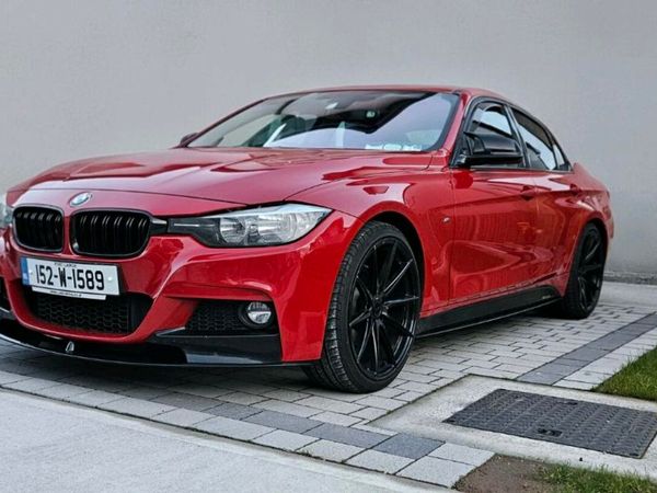 BMW 3-Series Saloon, Diesel, 2015, Red