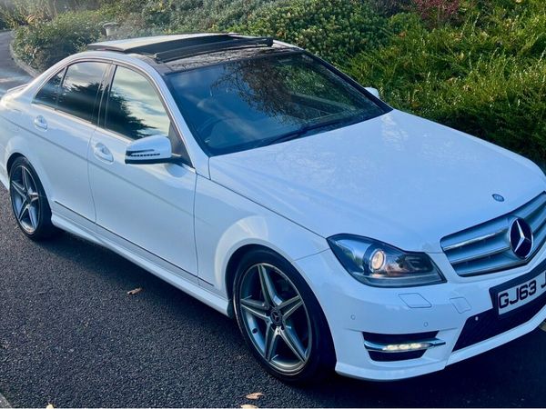 Mercedes-Benz C-Class Saloon, Diesel, 2013, White