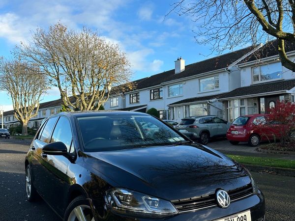 Volkswagen Golf Hatchback, Diesel, 2013, Black
