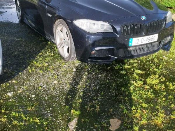 BMW 5-Series Saloon, Diesel, 2012, Black