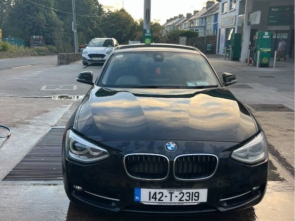 BMW 1-Series Hatchback, Petrol, 2014, Black