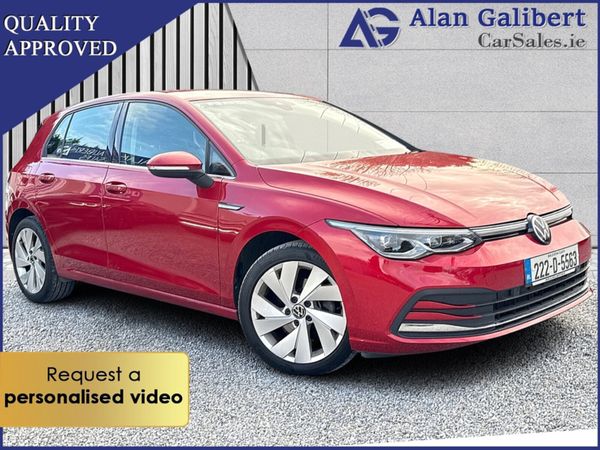 Volkswagen Golf Hatchback, Diesel, 2022, Red