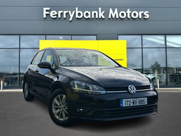 Volkswagen Golf Hatchback, Diesel, 2017, Black