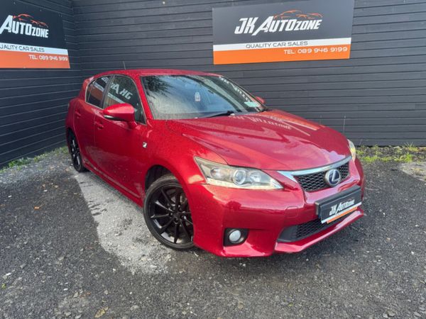 Lexus CT Hatchback, Petrol Hybrid, 2012, Red