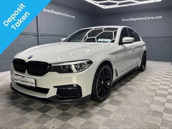 BMW 5-Series Saloon, Diesel, 2020, White