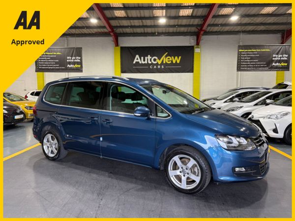 Volkswagen Sharan MPV, Petrol, 2016, Blue