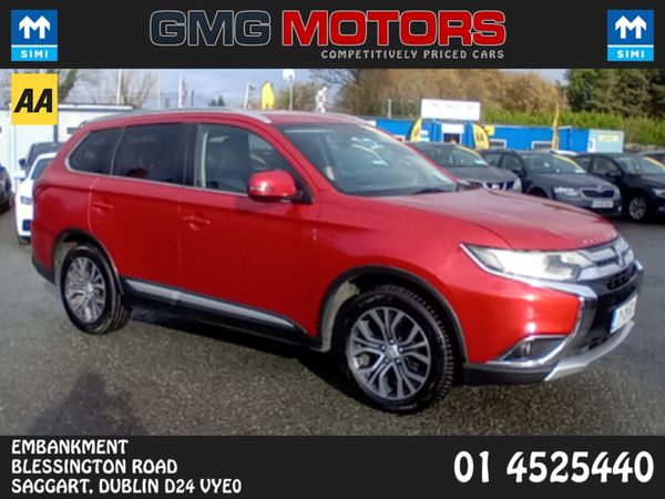 Mitsubishi Outlander Estate, Diesel, 2017, Red