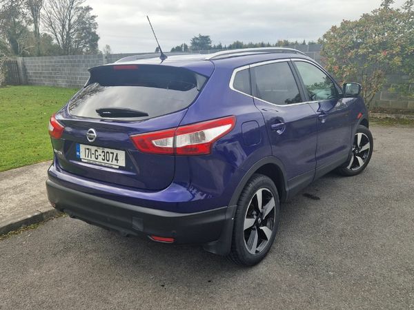 Nissan Qashqai SUV, Petrol, 2017, Blue