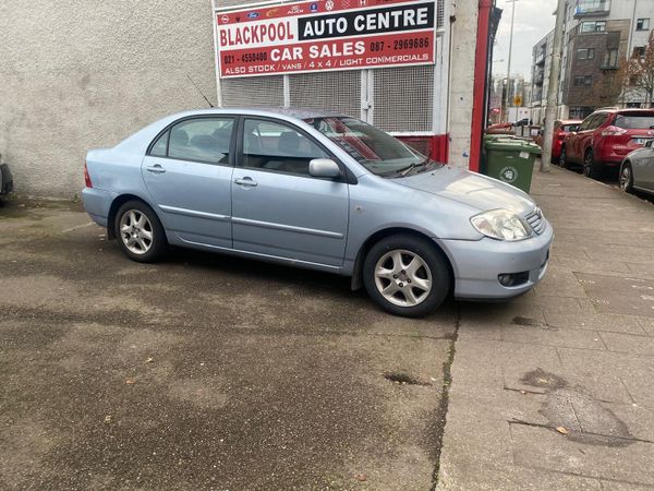 Toyota Corolla Saloon, Petrol, 2006, Blue