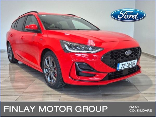 Ford Focus Estate, Diesel, 2022, Red
