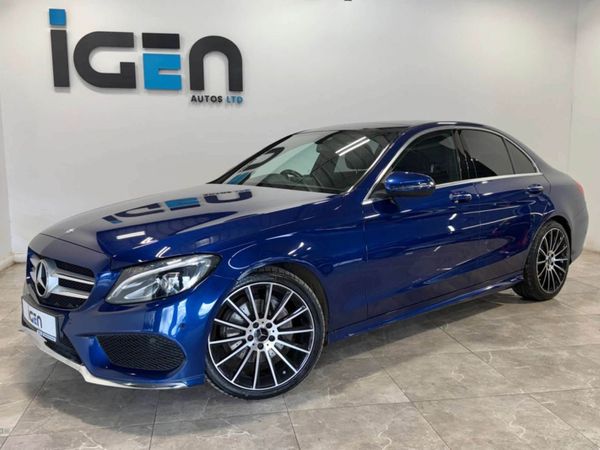 Mercedes-Benz C-Class , Diesel, 2017, Blue