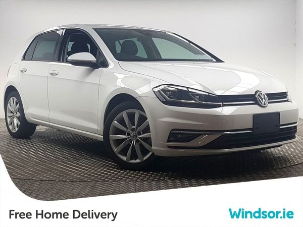 Volkswagen Golf Hatchback, Petrol, 2019, White