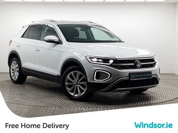 Volkswagen T-Roc SUV, Petrol, 2023, White