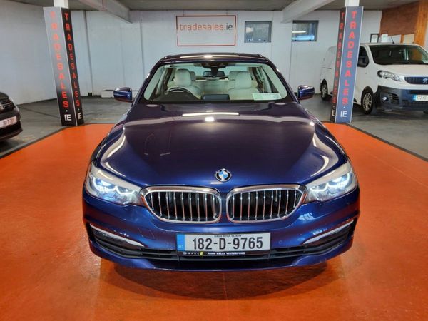 BMW 5-Series Saloon, Diesel, 2018, Blue
