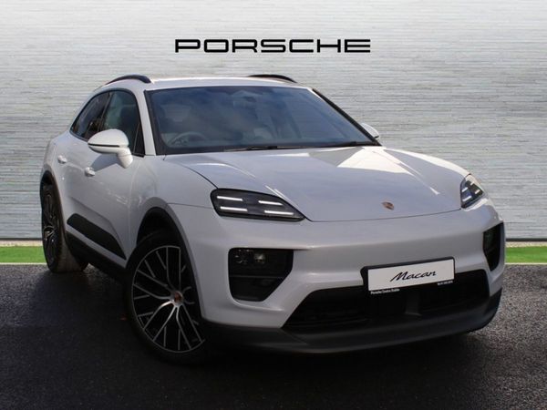 Porsche Macan SUV, Electric, 2025, Grey