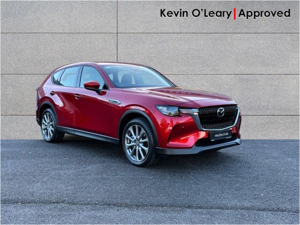 Mazda CX-60 SUV, Petrol Plug-in Hybrid, 2026, Red