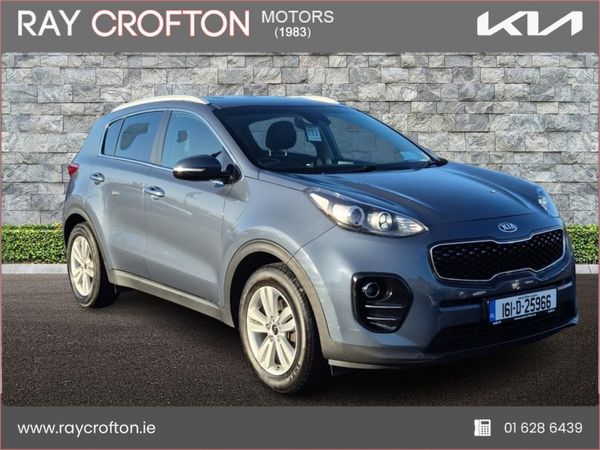 Kia Sportage SUV, Diesel, 2016, Blue