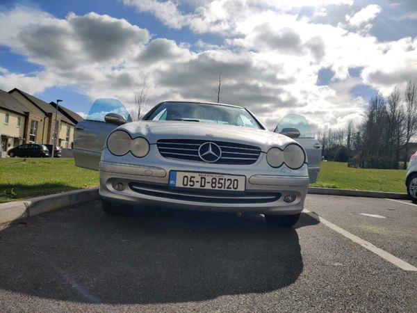 Mercedes-Benz CLK Coupe, Petrol, 2005, Silver