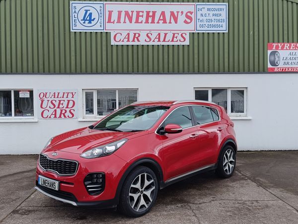 Kia Sportage SUV, Diesel, 2018, Red