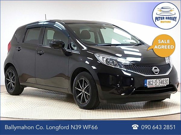 Nissan Note MPV, Petrol, 2016, Black