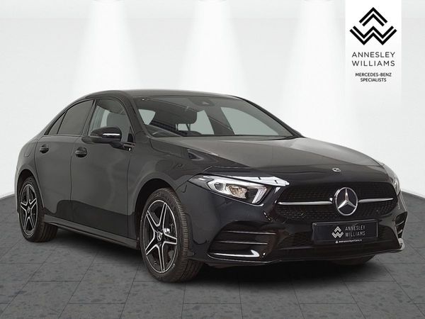 Mercedes-Benz A-Class Saloon, Petrol Plug-in Hybrid, 2022, Black