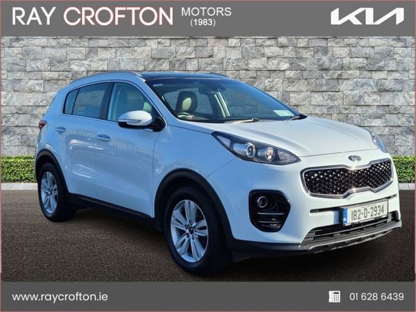Kia Sportage SUV, Diesel, 2018, White