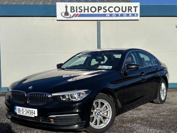 BMW 5-Series Saloon, Diesel, 2018, Black