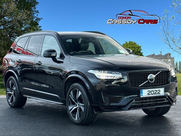 Volvo XC90 Estate, Petrol Hybrid, 2022, Black