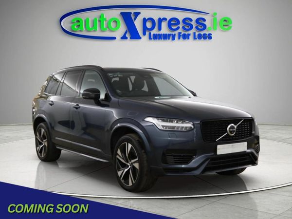 Volvo XC90 Estate, Petrol Hybrid, 2022, Blue