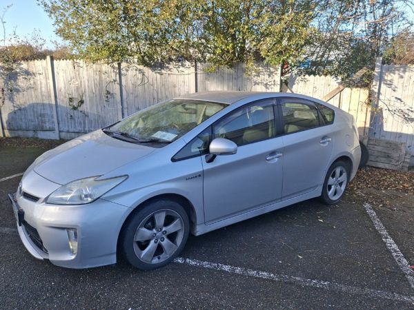 Toyota Prius Hatchback, Petrol Hybrid, 2012, Silver