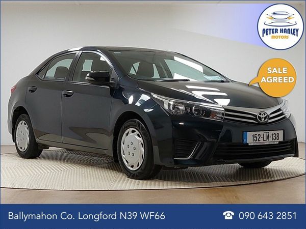 Toyota Corolla Saloon, Diesel, 2015, Black