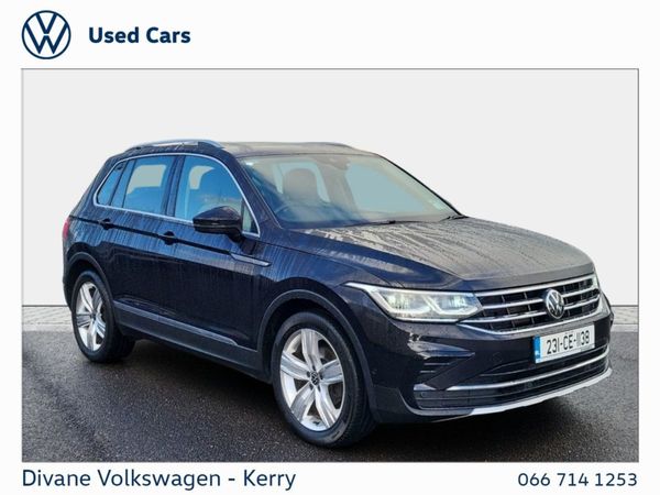 Volkswagen Tiguan SUV, Diesel, 2023, Black