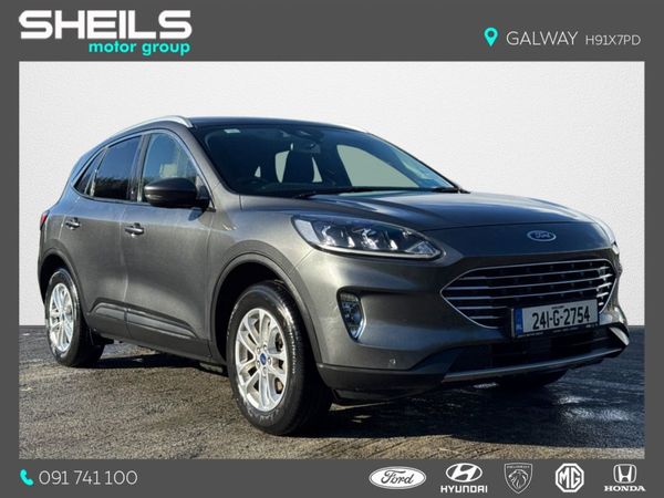 Ford Kuga SUV, Petrol Plug-in Hybrid, 2024, Grey