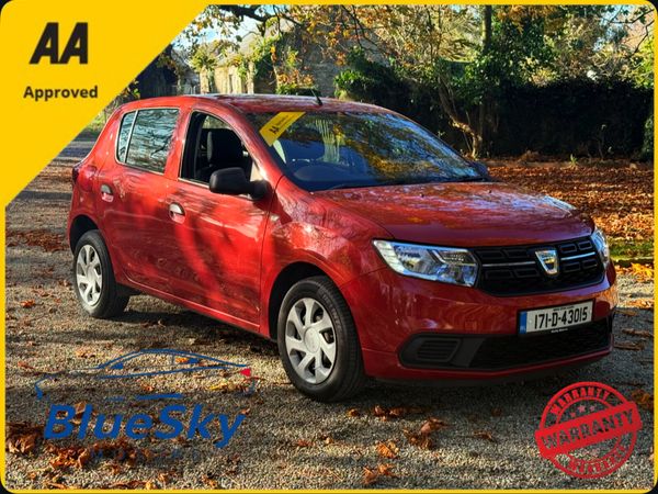Dacia Sandero Hatchback, Petrol, 2017, Red