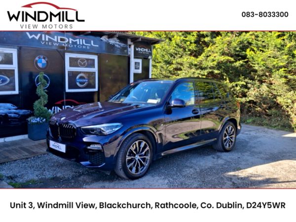 BMW X5 SUV, Petrol Plug-in Hybrid, 2020, Blue