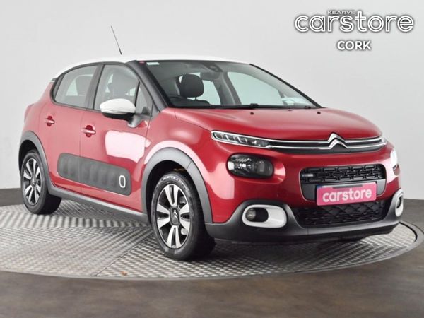 Citroen C3 Hatchback, Petrol, 2017, Red