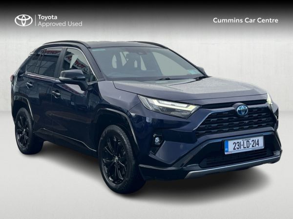 Toyota RAV4 SUV, Petrol Hybrid, 2023, Blue