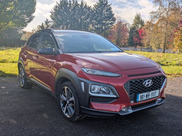 Hyundai KONA MPV, Petrol, 2018, Red