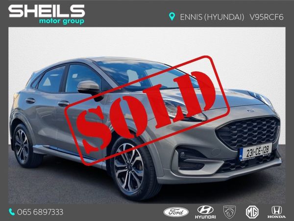 Ford Puma MPV, Petrol Hybrid, 2023, Grey