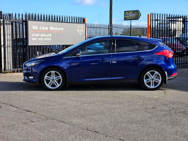 Ford Focus Hatchback, Diesel, 2017, Blue