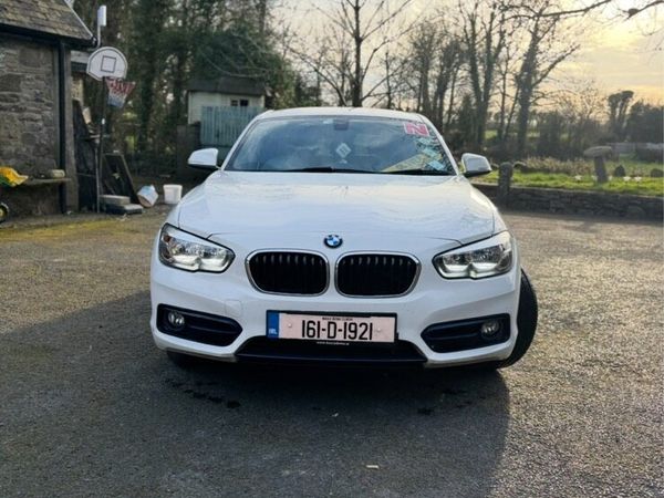 BMW 1-Series Hatchback, Diesel, 2016, White