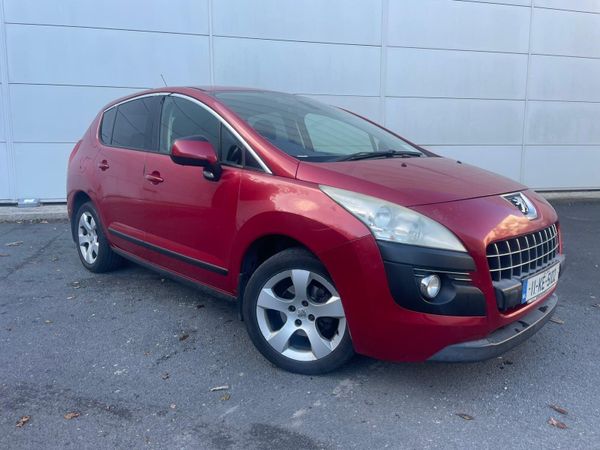 Peugeot 3008 MPV, Diesel, 2011, Red
