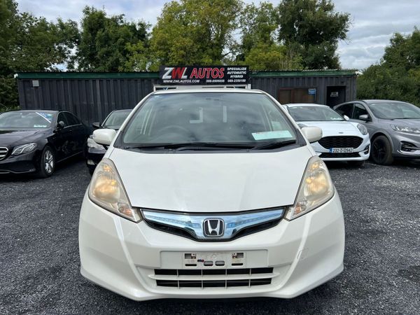 Honda Fit Hatchback, Petrol Hybrid, 2012, White